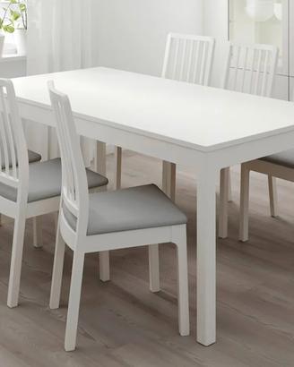 Tavolo legno allungabile Ikea ekedalen