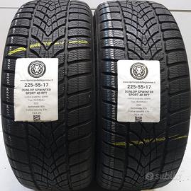 2 GOMME 225 55 17 DUNLOP A60896