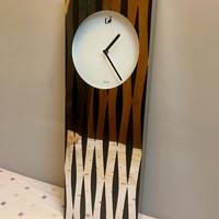 Orologio da parete rettangolare, l’oca nera