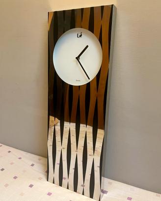 Orologio da parete rettangolare, l’oca nera