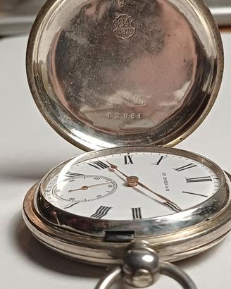 Raro H. Moser & Cie – argento 875 – funzionante – 