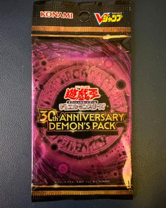 Yugioh! 30th anniverario demons pack jap.