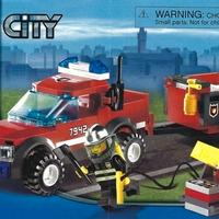 Mattoncini LEGO CITY 7942 Pick-up Pompieri
