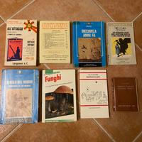 Libri narrativa e funghi più dizionario 