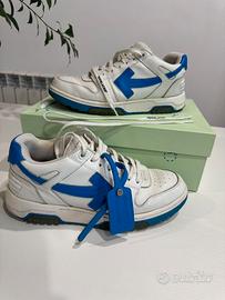 Off-White sneakers bianche e blu nº42