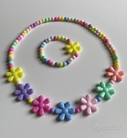 Collana e braccialetto bambina