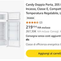 Frigo da incasso pari al nuovo