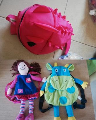 zainetti bambina ideali anche per il gioco