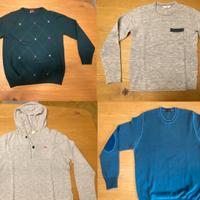 Maglione pullover lana taglia M girocollo