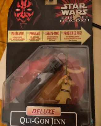 action figures Qui Gon Star Wars episodio I