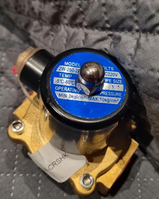 Elettrovalvola in ottone 1" AC 220V (Modello 2W-25