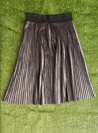 Gonna plissé similpelle Luxury Fashion XS