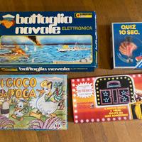 LOTTO GIOCHI DA TAVOLO ANNI 80 BIS MIKE BONGIORNO