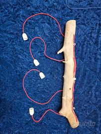 Lampadario in legno Nature