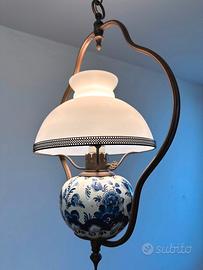Lampada da soffitto stile Rustico Olandese d'epoca