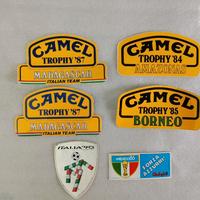 Adesivi vintage da collezione.