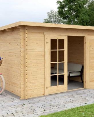 CASETTA DI LEGNO SYDNEY2 300x300x211h cm 34mm,