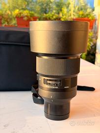 Sigma 105 f1.4 DG per Sony EF