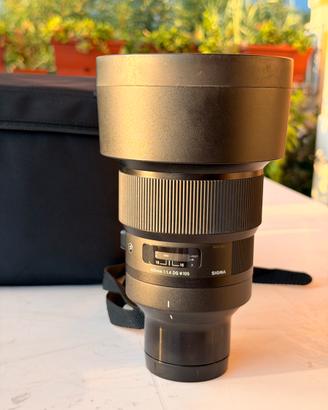 Sigma 105 f1.4 DG per Sony EF