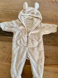 Tutina neonato ZARA orsetto invernale