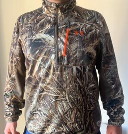 Under Armour ColdGear Realtree Camo 1/4 Zip – tg L