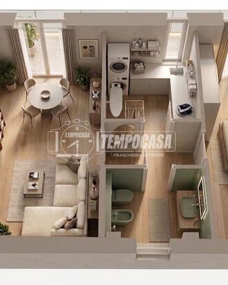 Appartamento a Alpignano Via Provana 3 locali