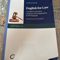 Libro ENGLISH FOR LAW