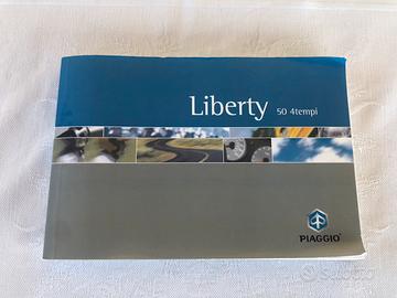 Libretto manutenzione Piaggio liberty 50  4  tempi