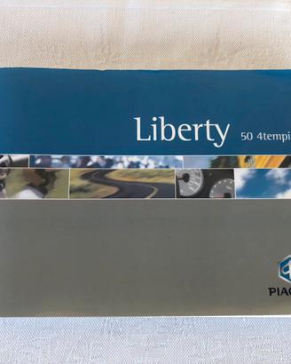 Libretto manutenzione Piaggio liberty 50  4  tempi