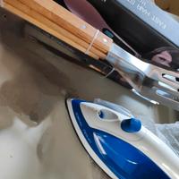 Spazzola lisciante e set pinze Barbecue