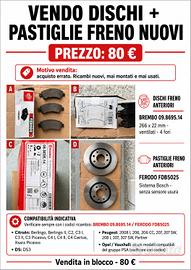 Pastiglie  e dischi  Citroren/Peugeot/opel