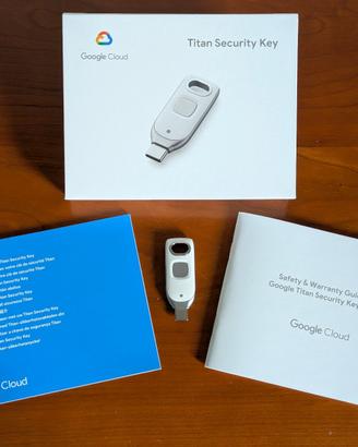 Google Titan Security Key K52T USB-C + NFC