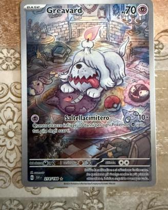Pokemon: Greavard Illustrazione
