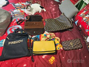 borsa ,borse Sisley, Luis Vuitton,Carla ferroni 