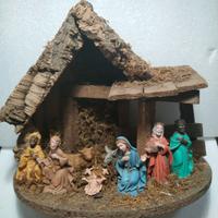 Presepe Artigianale con Natività Completa 