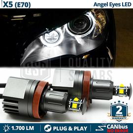 ANGEL EYES LED H8 BMW X5 E70 Luci Posizione 6000K