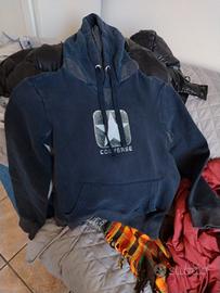 2 Felpe Converse tg S con cappuccio e tascone 