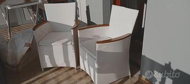 POLTRONCINE DA GIARDINO O TERRAZZO