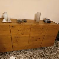 madia completa con il tavolo