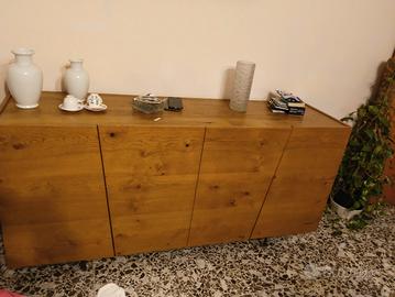 madia completa con il tavolo