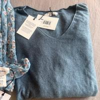 Maglione e foulard coordinati – Nina Kendosa Paris
