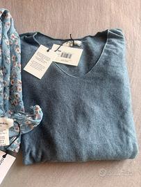 Maglione e foulard coordinati – Nina Kendosa Paris