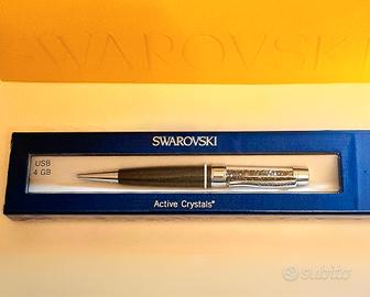 Swarovski penna Active Crystal con chiavetta USB