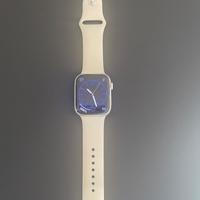 Apple Watch,Series 7, 45 mm Starlight Alu Star Ban