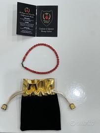 Bracciale corallo vero