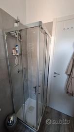 Box Doccia angolare Vetro 6mm (misure 65x65 cm)