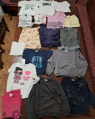 Stock vestiti bambina
