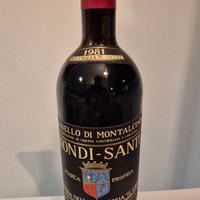 Brunello di Montalcino vino bottiglie lista sotto