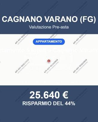 Immobile in asta di 110 m² a Cagnano Varano