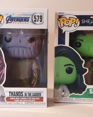 Funko POP! Marvel Thanos & She-Hulk nuovi